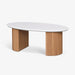 תמונה מזווית מספר 1 של המוצר RIPON | שולחן סלון מעוצב בסגנון סקנדינבי