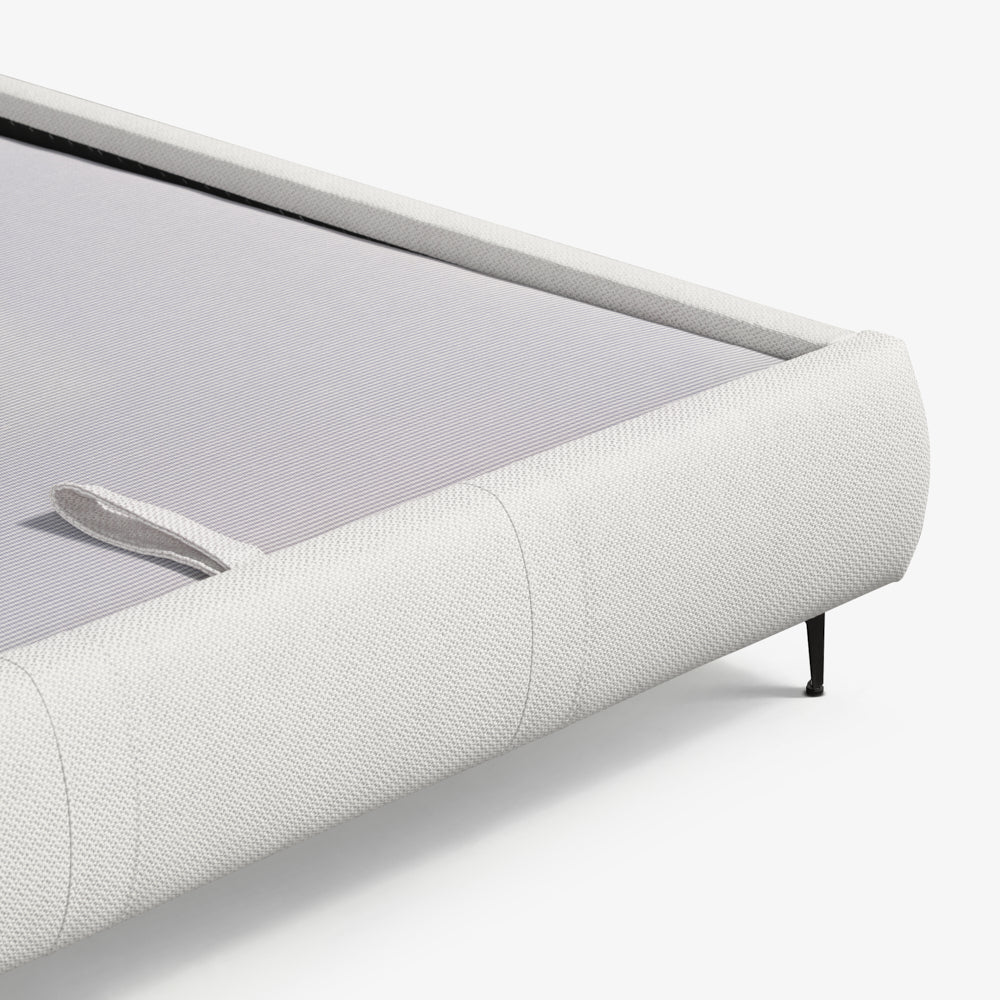 LOUISE | מיטה מודרנית מרופדת בבד אריג