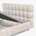תמונה מזווית מספר 3 של המוצר GINEVRA | מיטה מרופדת בעיצוב מודרני