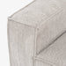 תמונה מזווית מספר 3 של המוצר SONGO | כורסא מודרנית בקווים ישרים