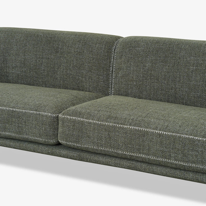 PICO | ספה תלת מושבית עם תפרים דקורטיביים