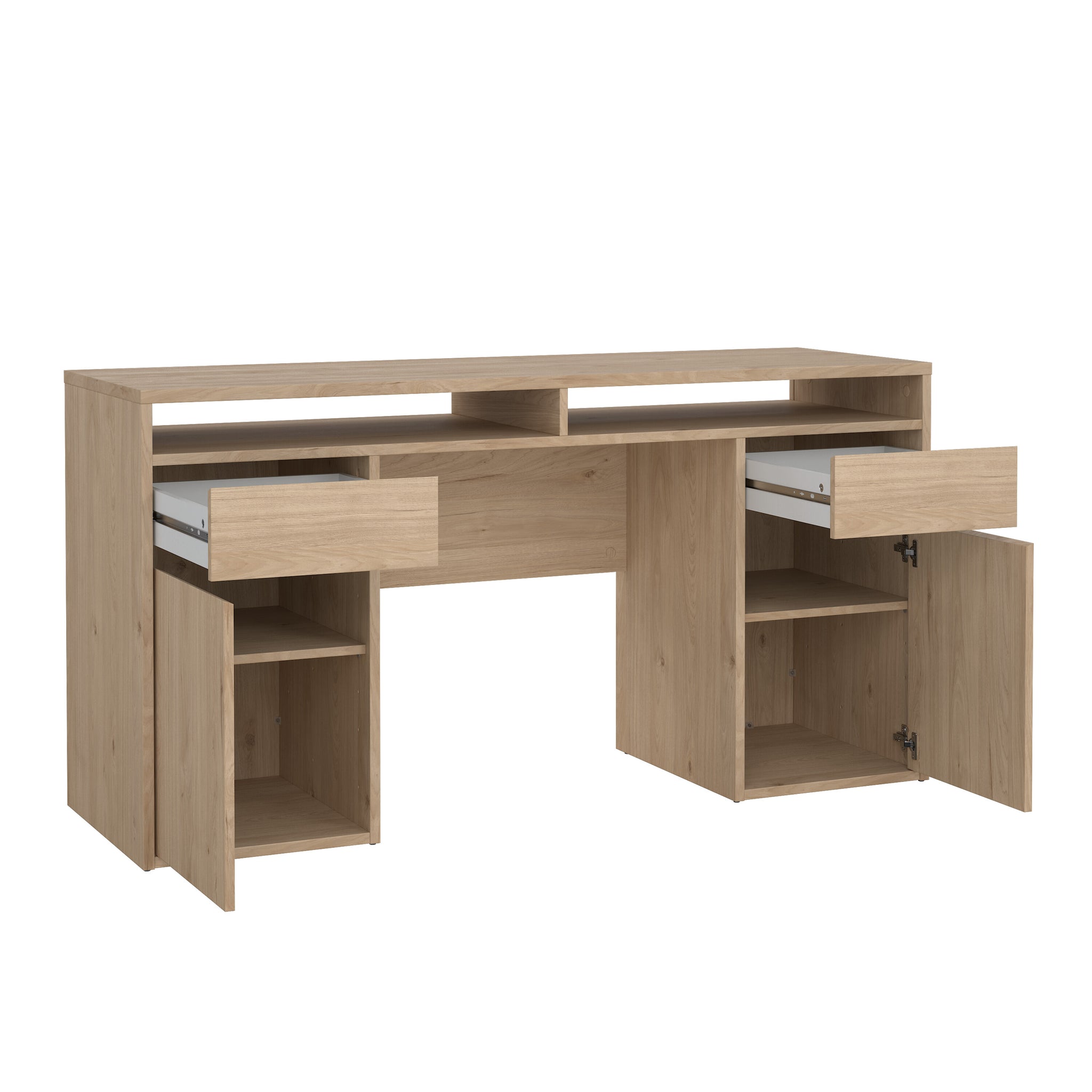 DROP | שולחן עבודה עם 2 מגירות ו-2 דלתות, 149 ס"מ - KUALA