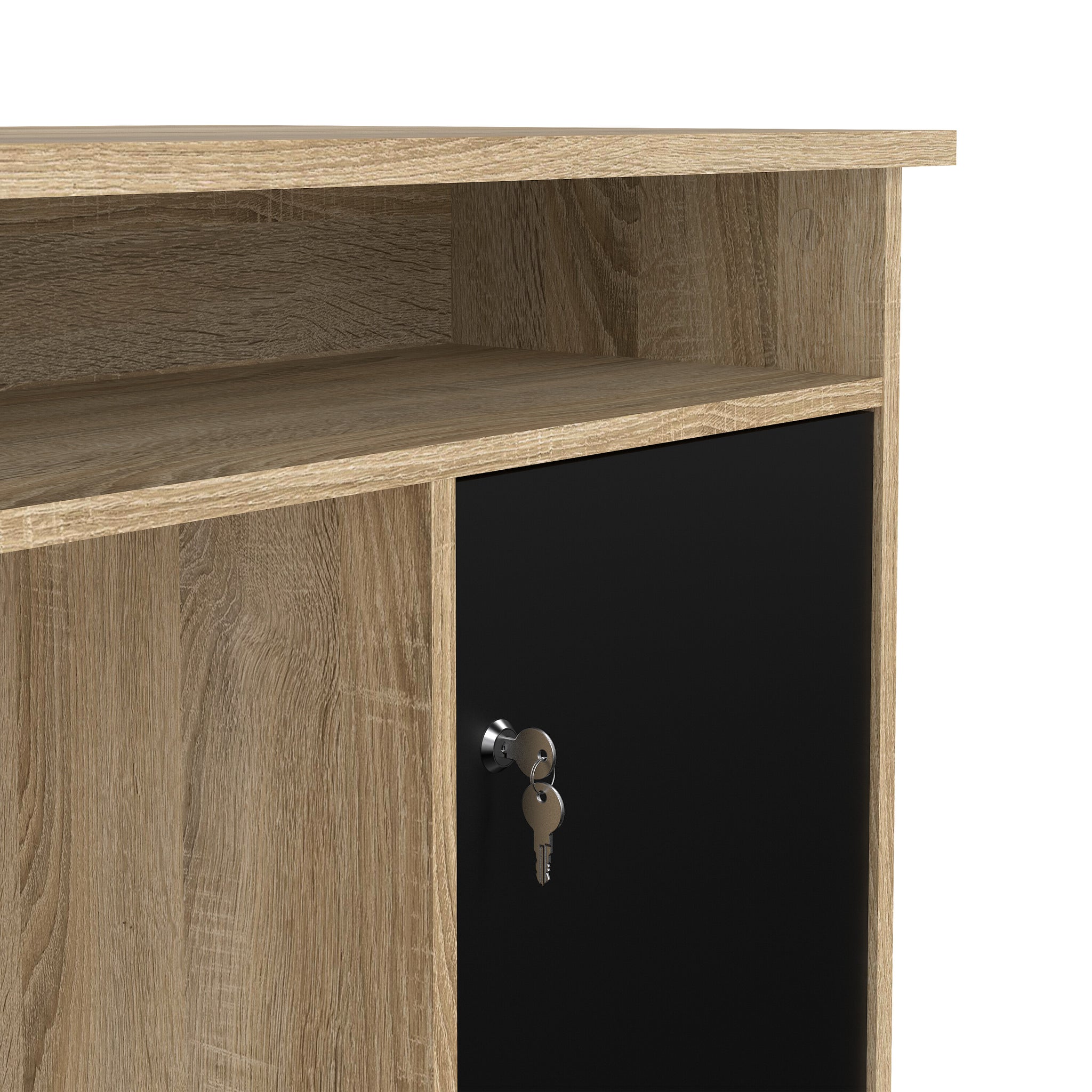 COASTA | שולחן עבודה עם 3 מגירות ודלת, 126 ס"מ - KUALA