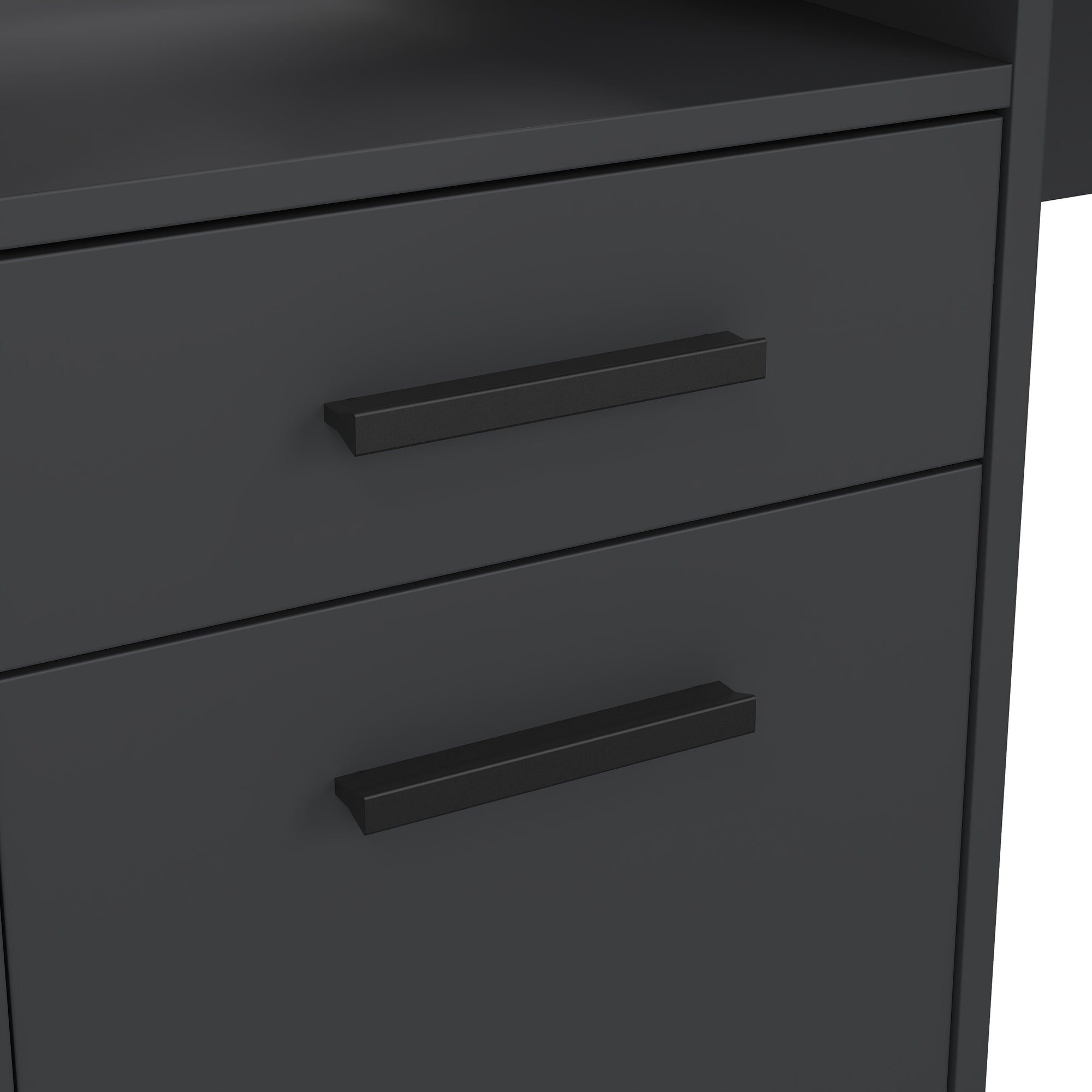 JUTE | שולחן גיימרים עם מדפים פתוחים, מגירה ודלת אחסון, 171 ס"מ - KUALA