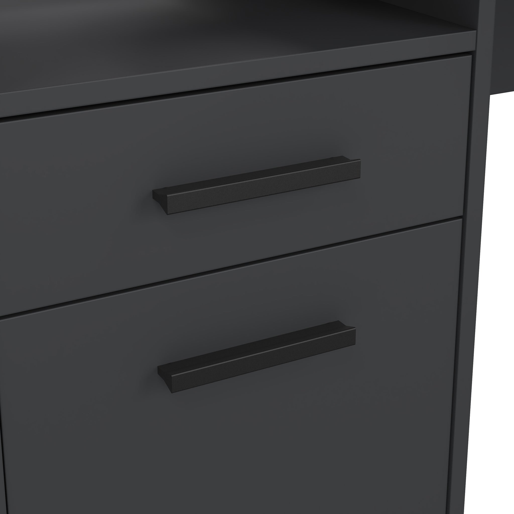 JUTE | שולחן גיימרים עם מדפים פתוחים, מגירה ודלת אחסון, 171 ס"מ - KUALA