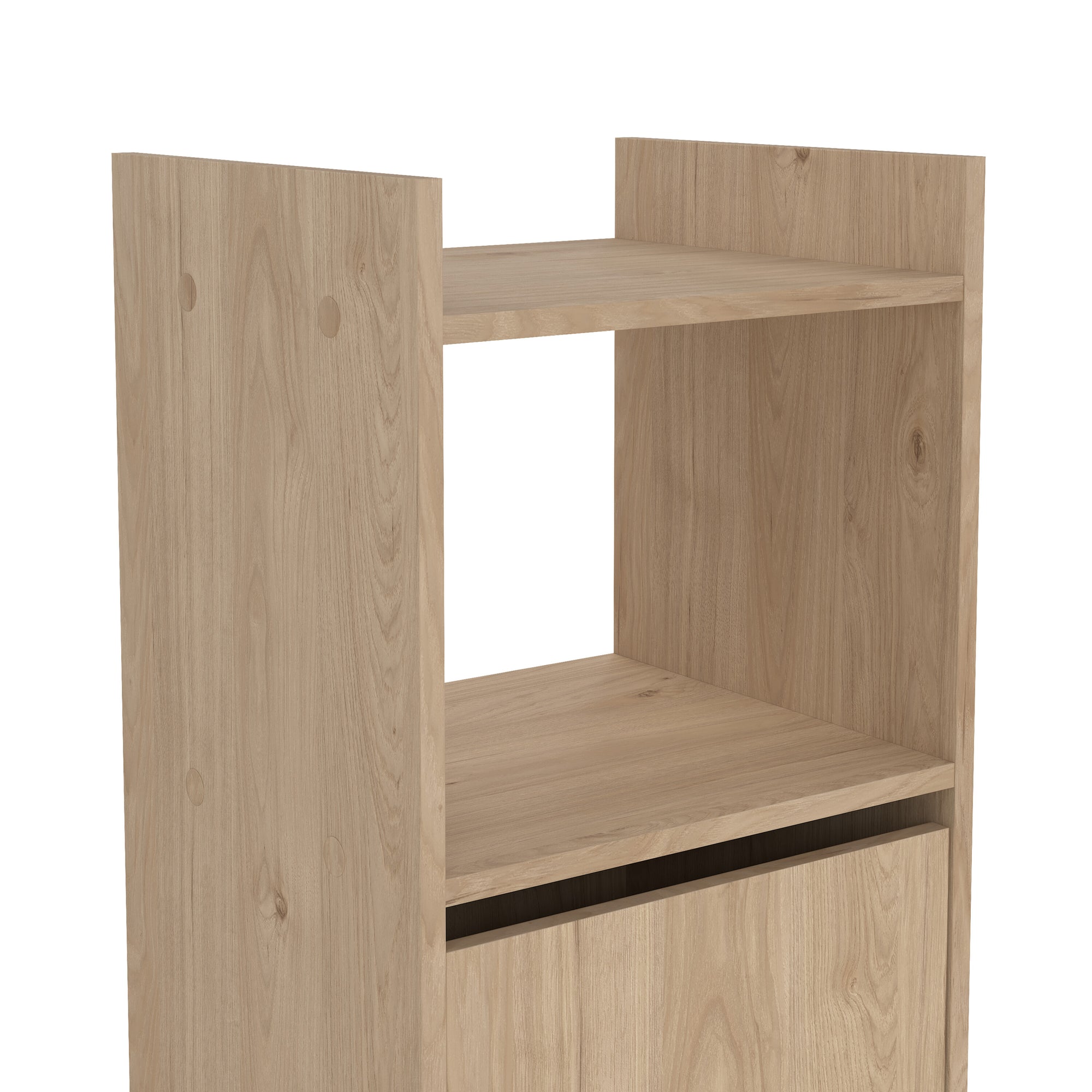 ISLE | יחידת מדפים עם 2 דלתות ו-2 מדפים פתוחים - KUALA