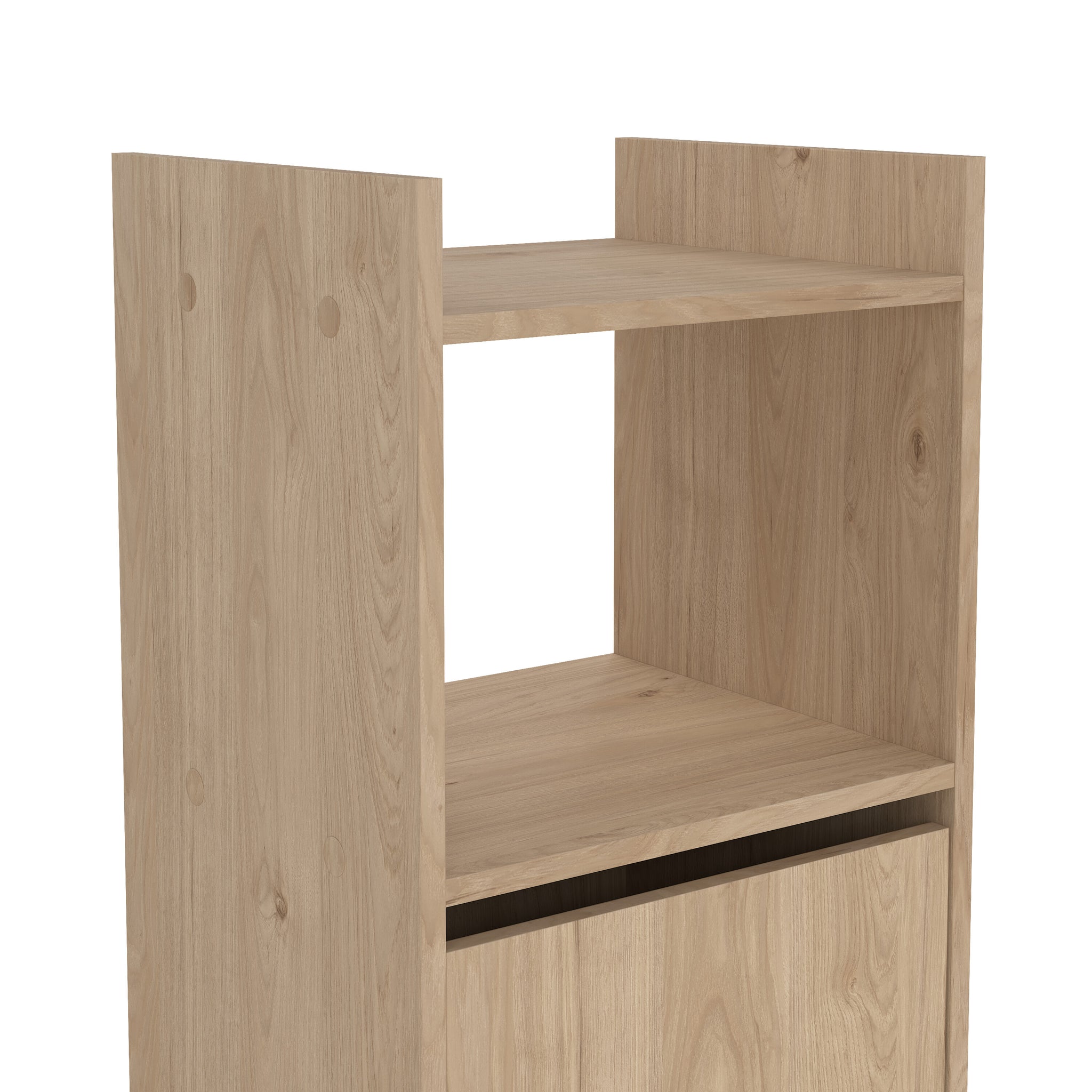 ISLE | יחידת מדפים עם 2 דלתות ו-2 מדפים פתוחים - KUALA