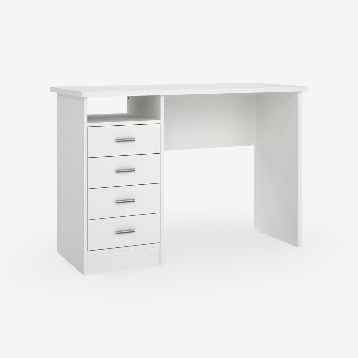 TOROLOM | שולחן עבודה עם מגירות ומדף פתוח, 110 ס"מ