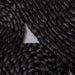 תמונה מזווית מספר 3 של המוצר DROWN | שטיח קש שחור עגול