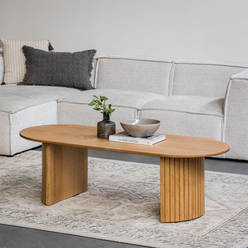 מעבר לעמוד מוצר JUAN | שולחן סלון אובלי מעוצב בסגנון סקנדינבי ברוחב 120 ס"מ