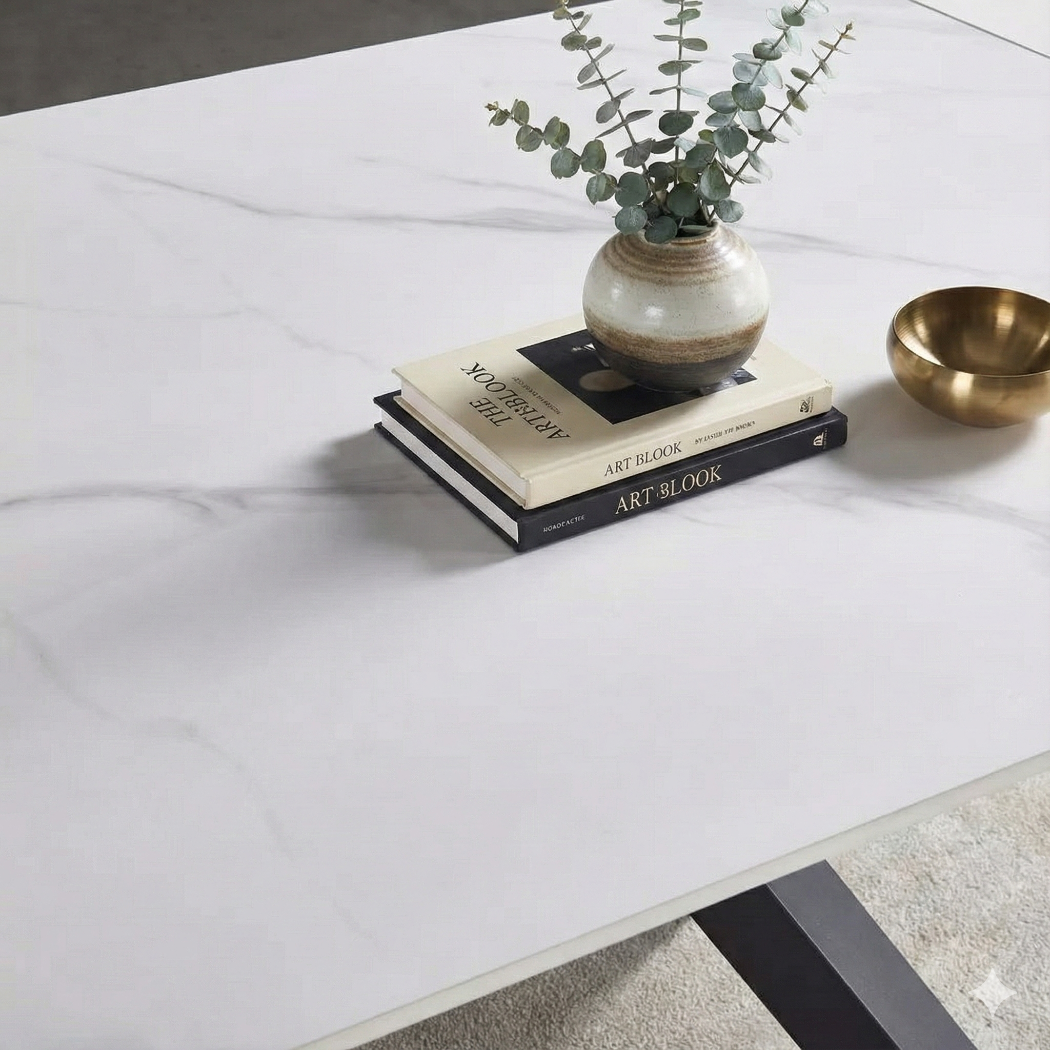 TORBERG | שולחן אוכל מלבני 160/90 ס"מ, נפתח ל-240 ס"מ, עד 10 סועדים