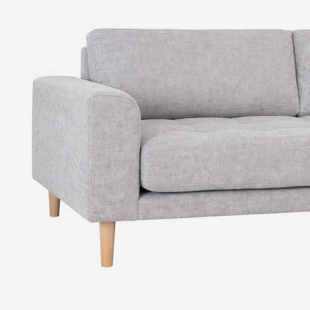 ORYA | ספה דו מושבית מרופדת בבד אריג, ברוחב 180 ס"מ - KUALA