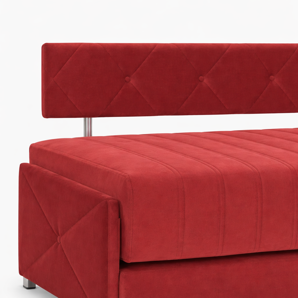 BOBA | ספת נוער נפתחת בגוון בורדו 80/190 - KUALA