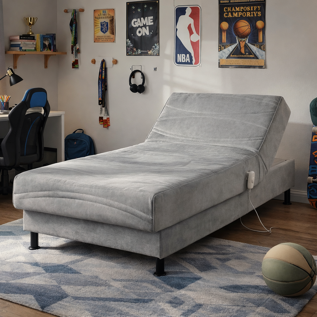 MILLIE | מיטת נוער מתכווננת חשמלית עם מזרן איכותי - KUALA