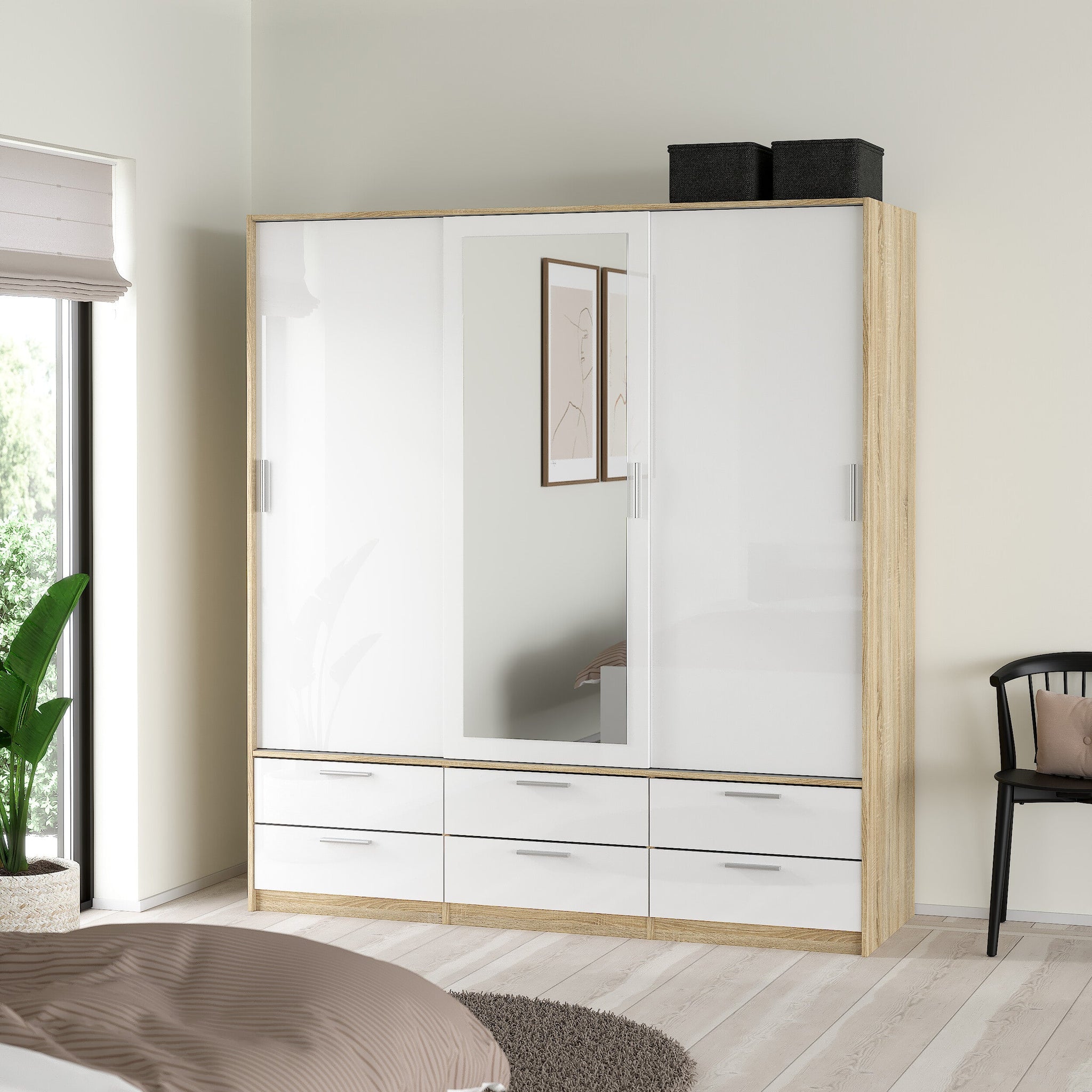 MJOL | ארון דלתות הזזה בחיפוי מלמין - KUALA