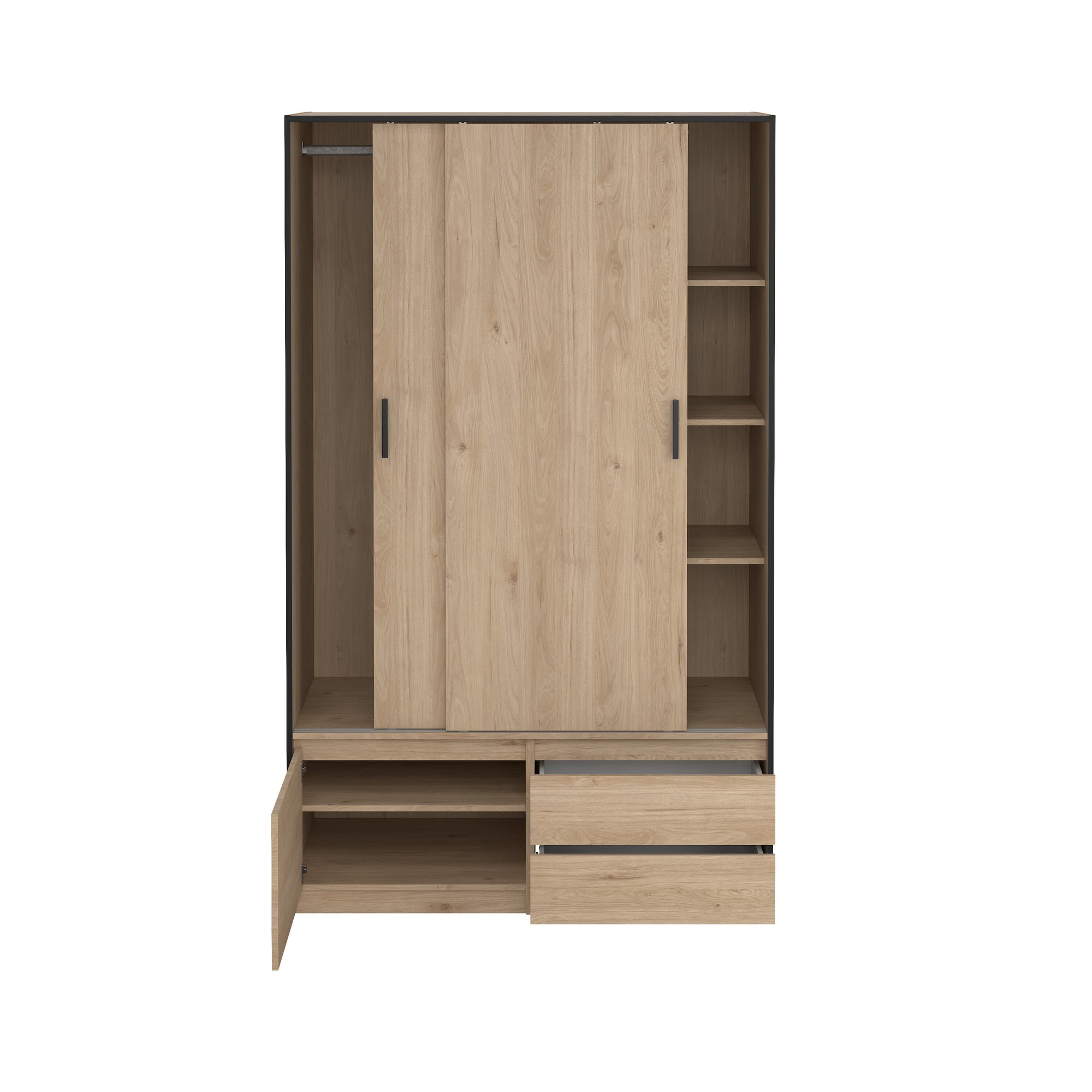 HAKONI | ארון דלתות הזזה בחיפוי מלמין