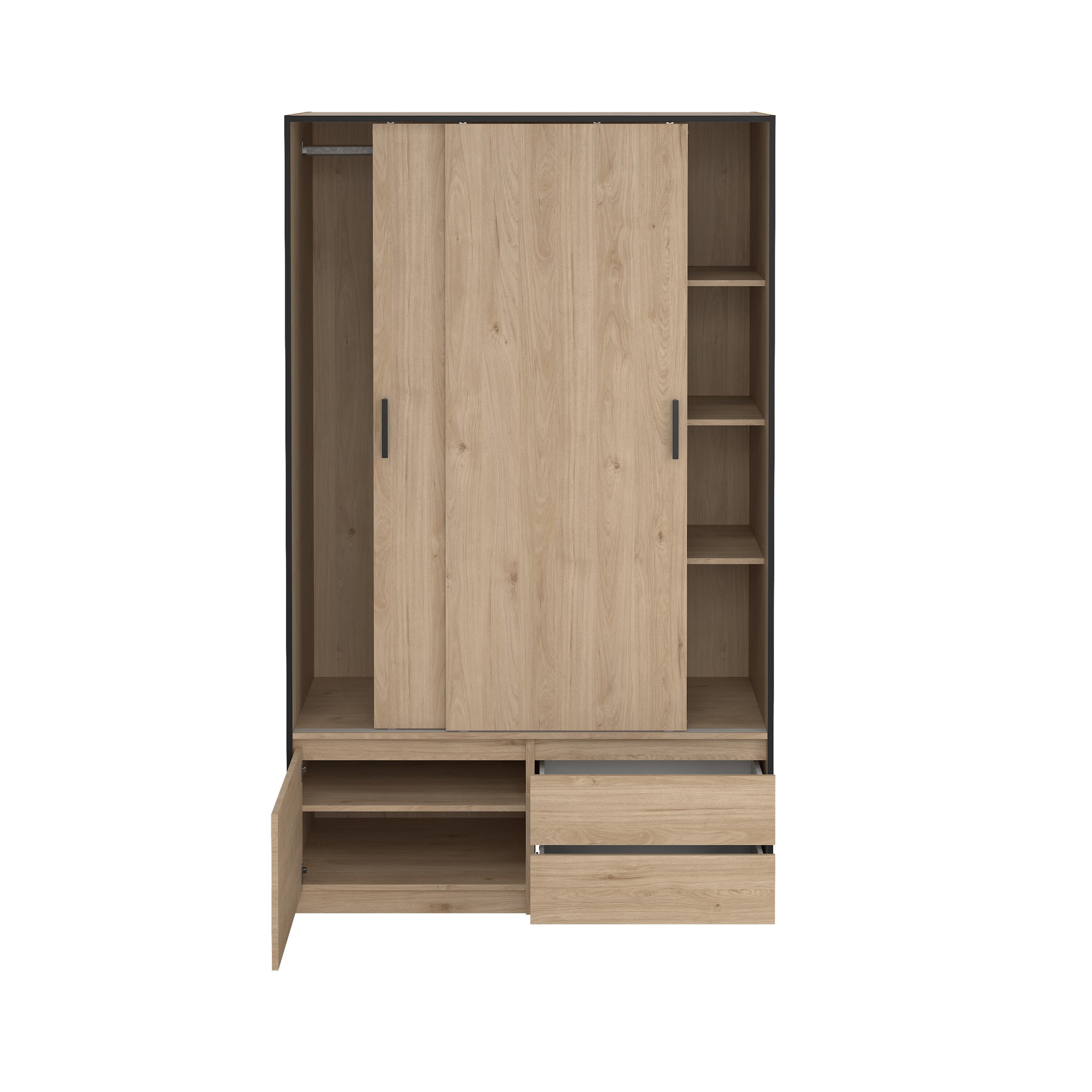 HAKONI | ארון דלתות הזזה בחיפוי מלמין