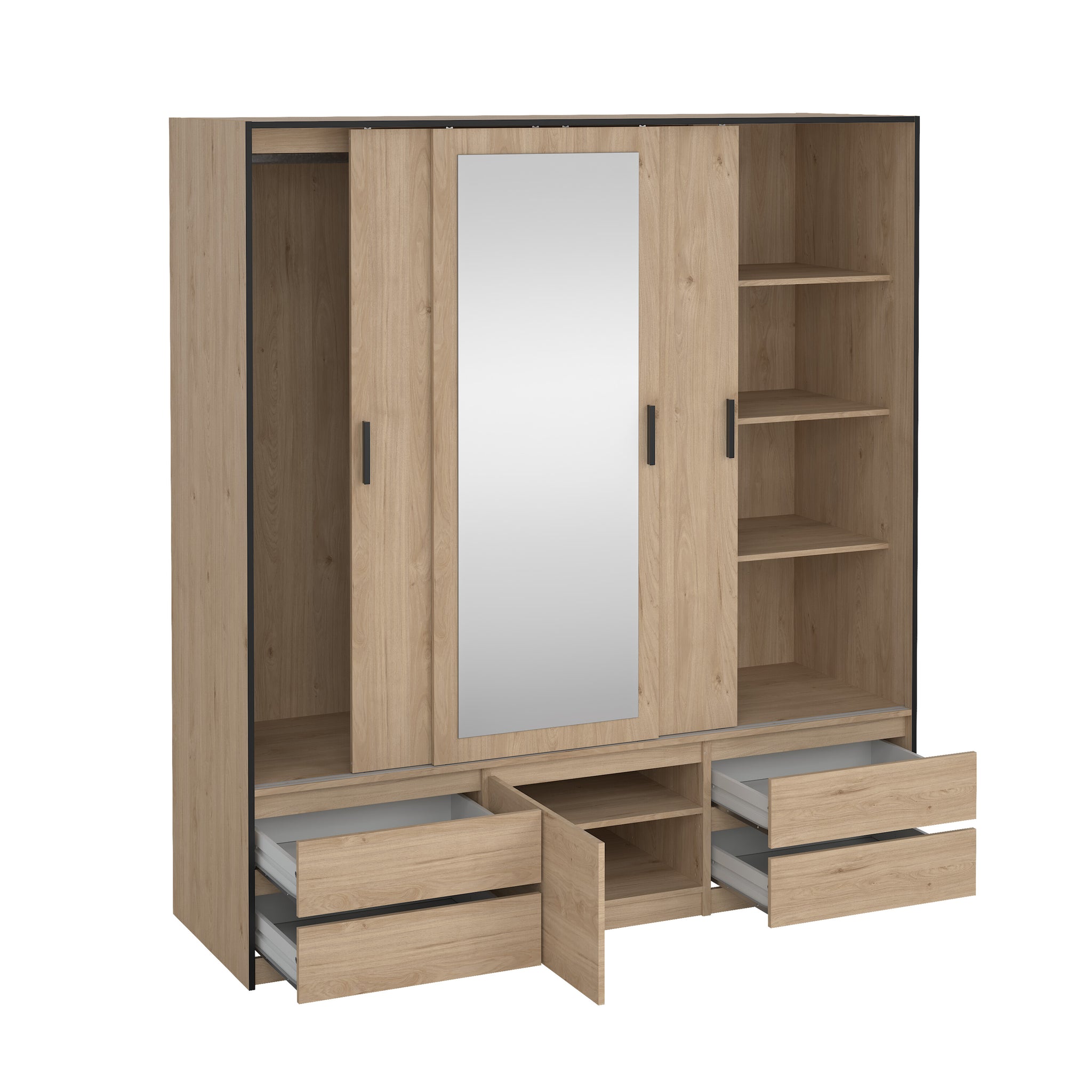 HAUKI | ארון דלתות הזזה בחיפוי מלמין - KUALA