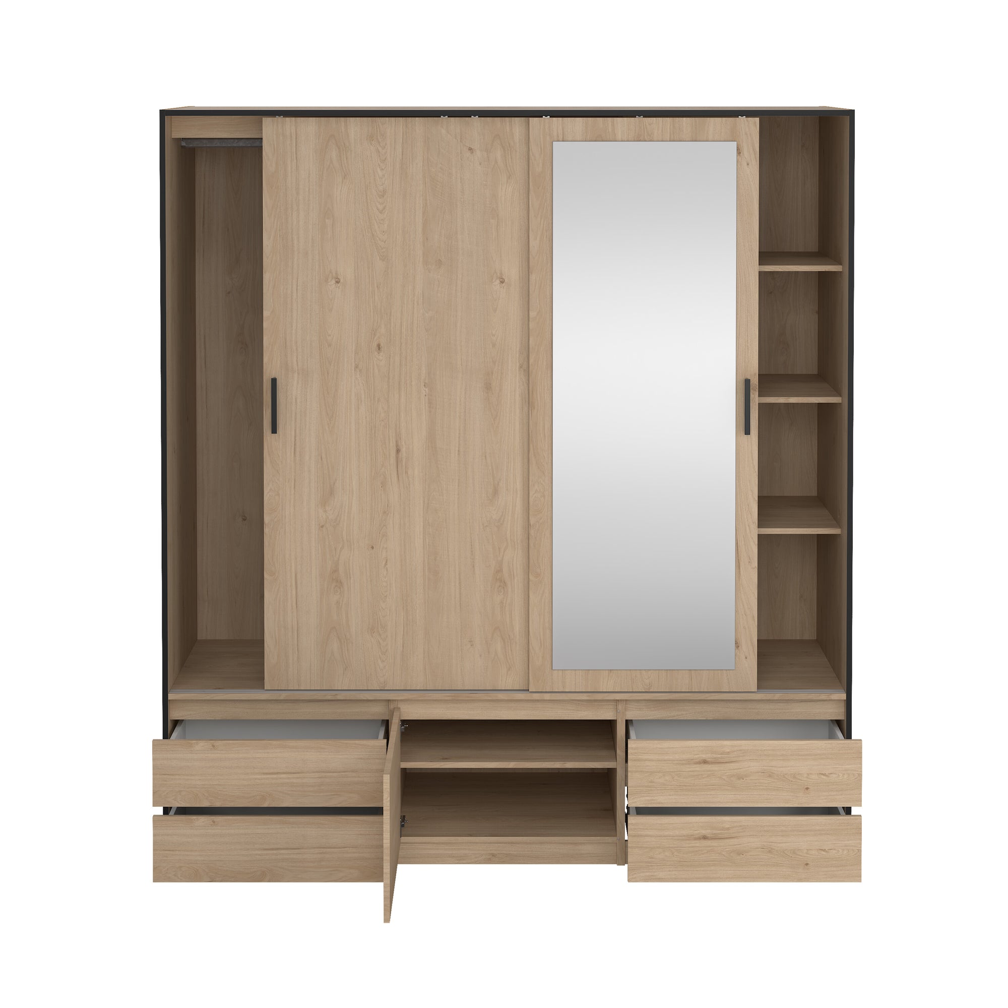 HAUKI | ארון דלתות הזזה בחיפוי מלמין - KUALA