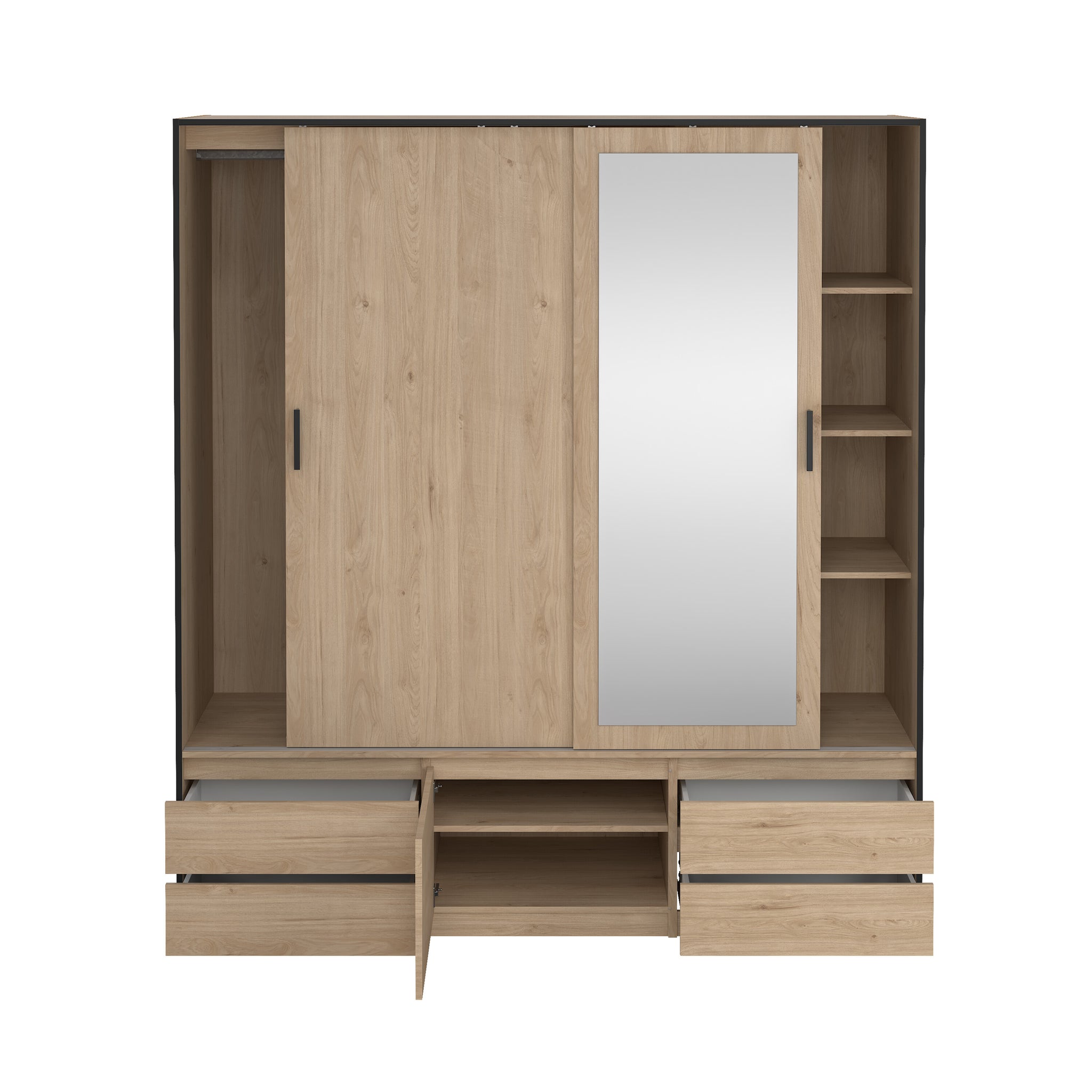 HAUKI | ארון דלתות הזזה בחיפוי מלמין - KUALA