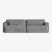 תמונה מזווית מספר 3 של המוצר Verona | ספה דו מושבית נורדית בבד אריג