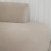 תמונה מזווית מספר 5 של המוצר HOOKI | ספה פינתית מעוגלת לסלון מבד קורדרוי דק ורך