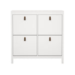 LEIFTI | ארון נעליים ממלמין, עם מדפים כפולים