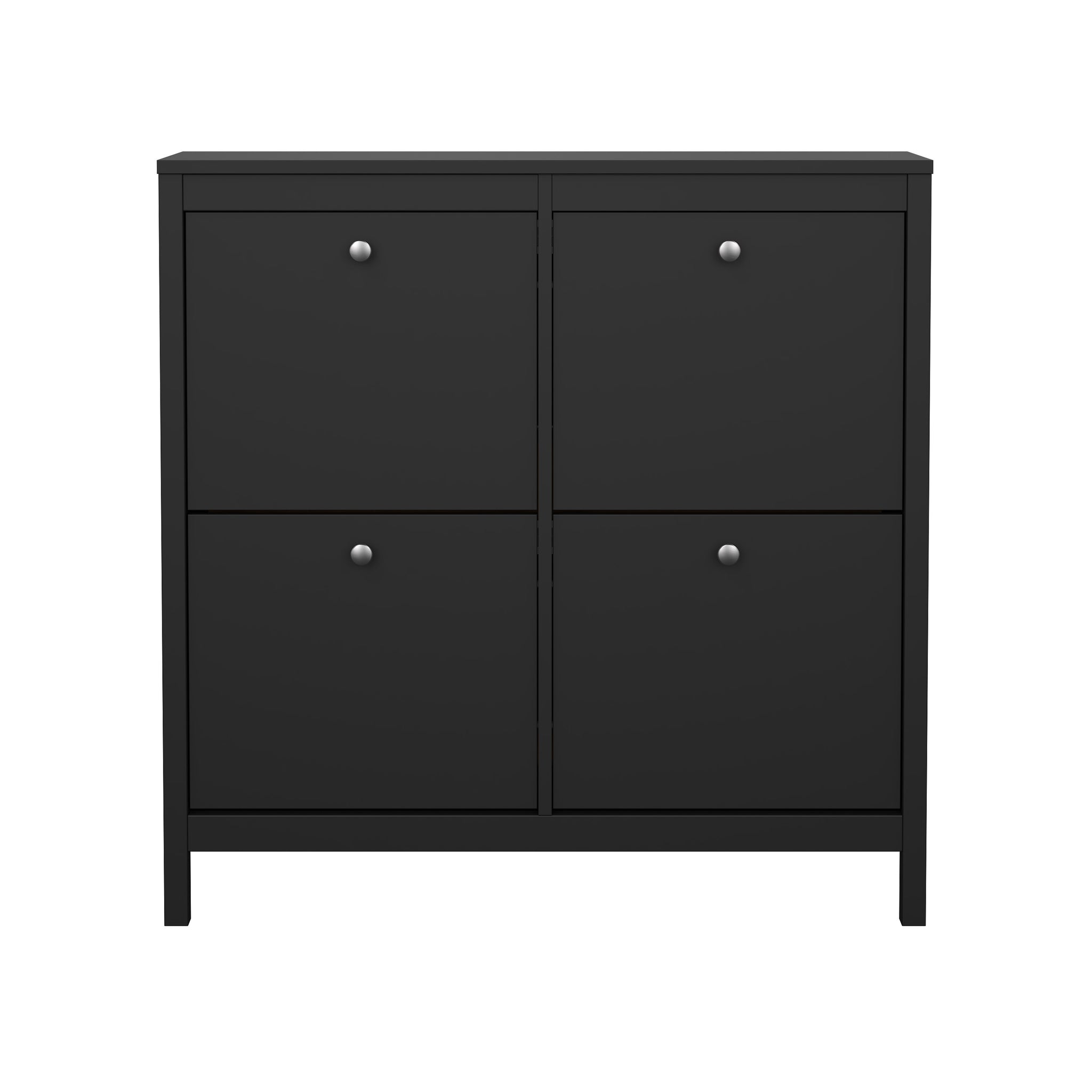 LEIFTI | ארון נעליים ממלמין, עם מדפים כפולים