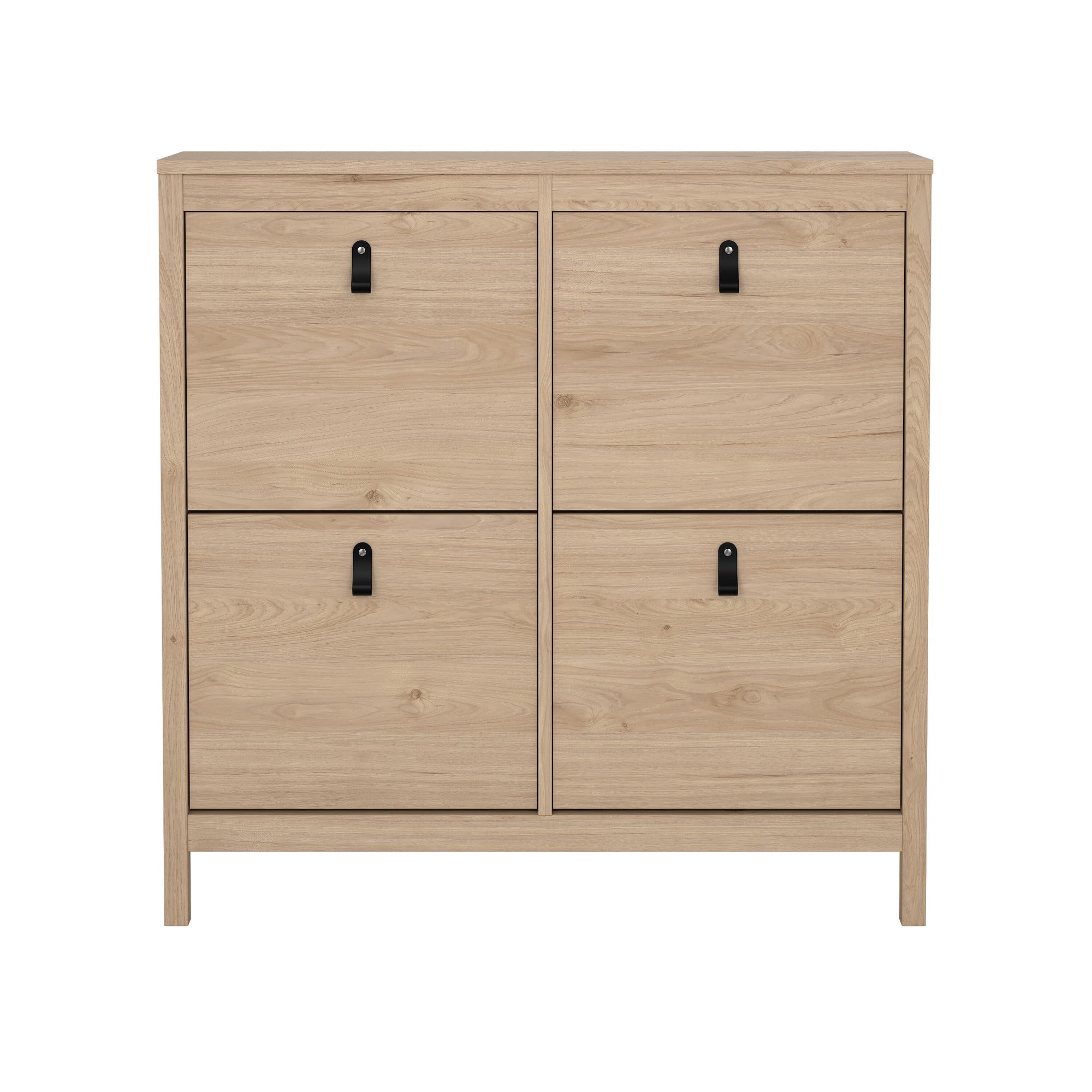 LEIFTI | ארון נעליים ממלמין, עם מדפים כפולים