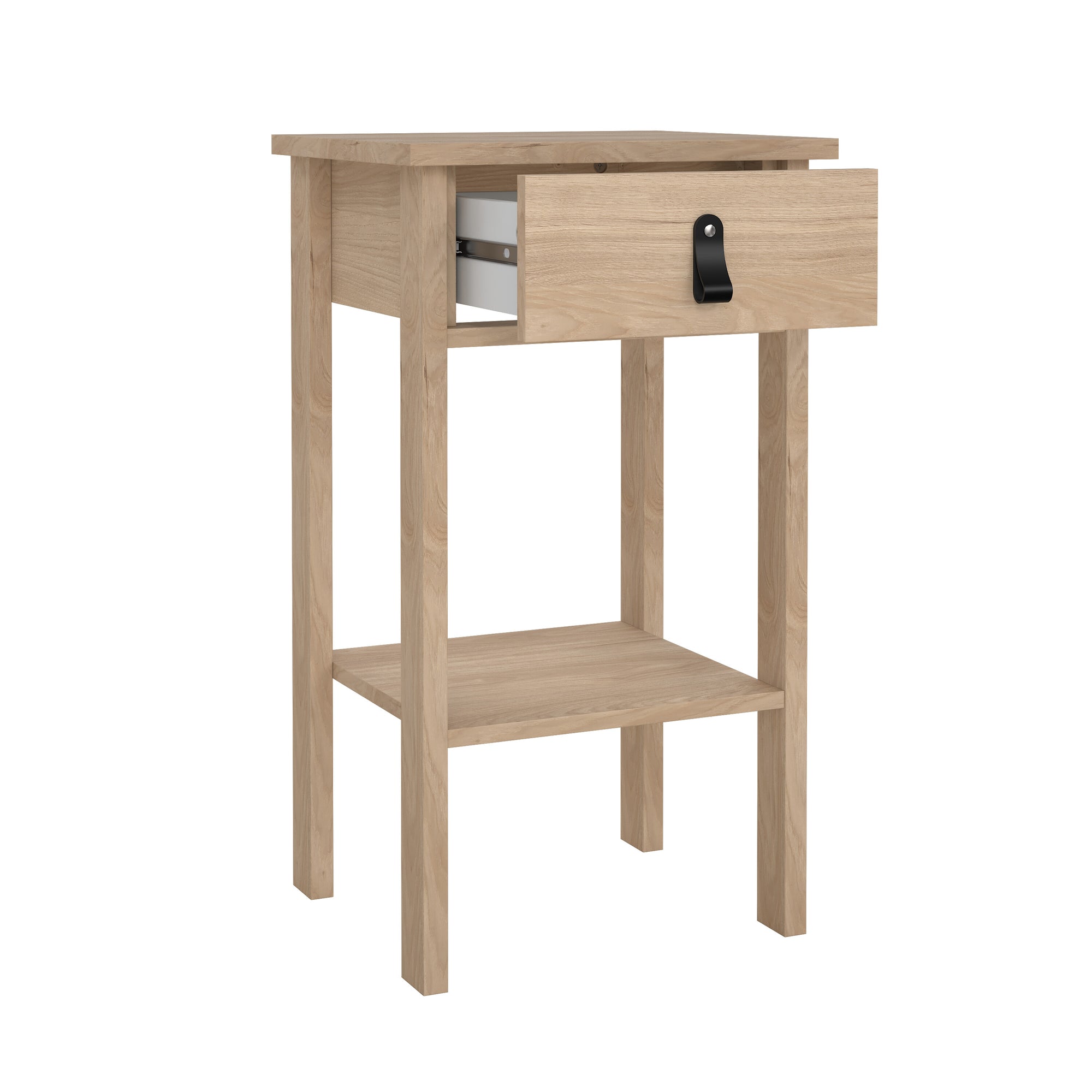 GRAIN | שידת לילה 40/35 ס"מ, עם מגירה ומדף פתוח - KUALA