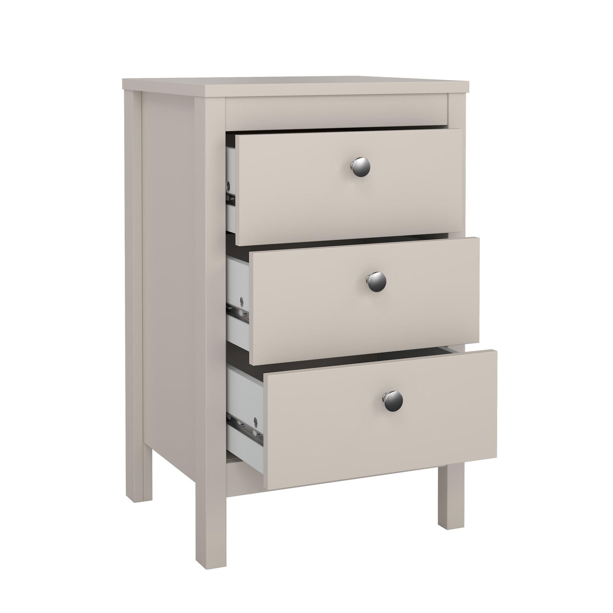 HALOK | שידת לילה 44/40 ס"מ, עם 3 מגירות - KUALA