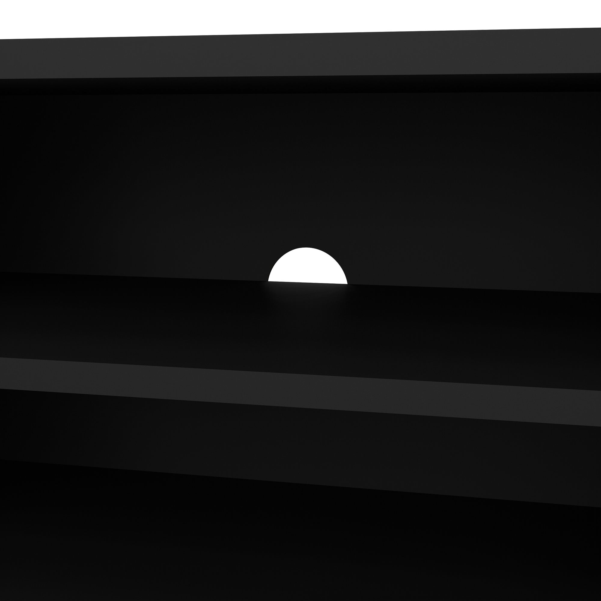 GROVEN | מזנון נורדי עם 2 מגירות ו-2 מדפים פתוחים - KUALA