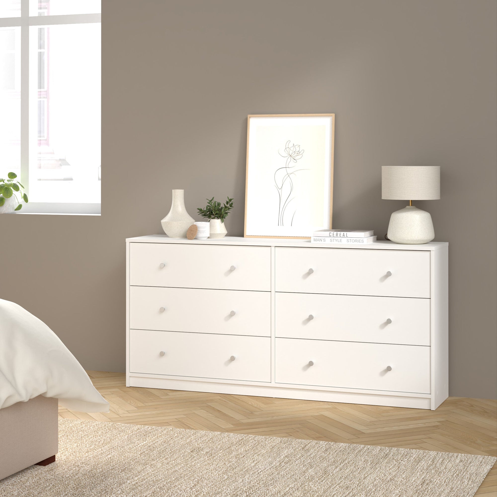 LIFON | קומודה ממלמין, עם 6 מגירות