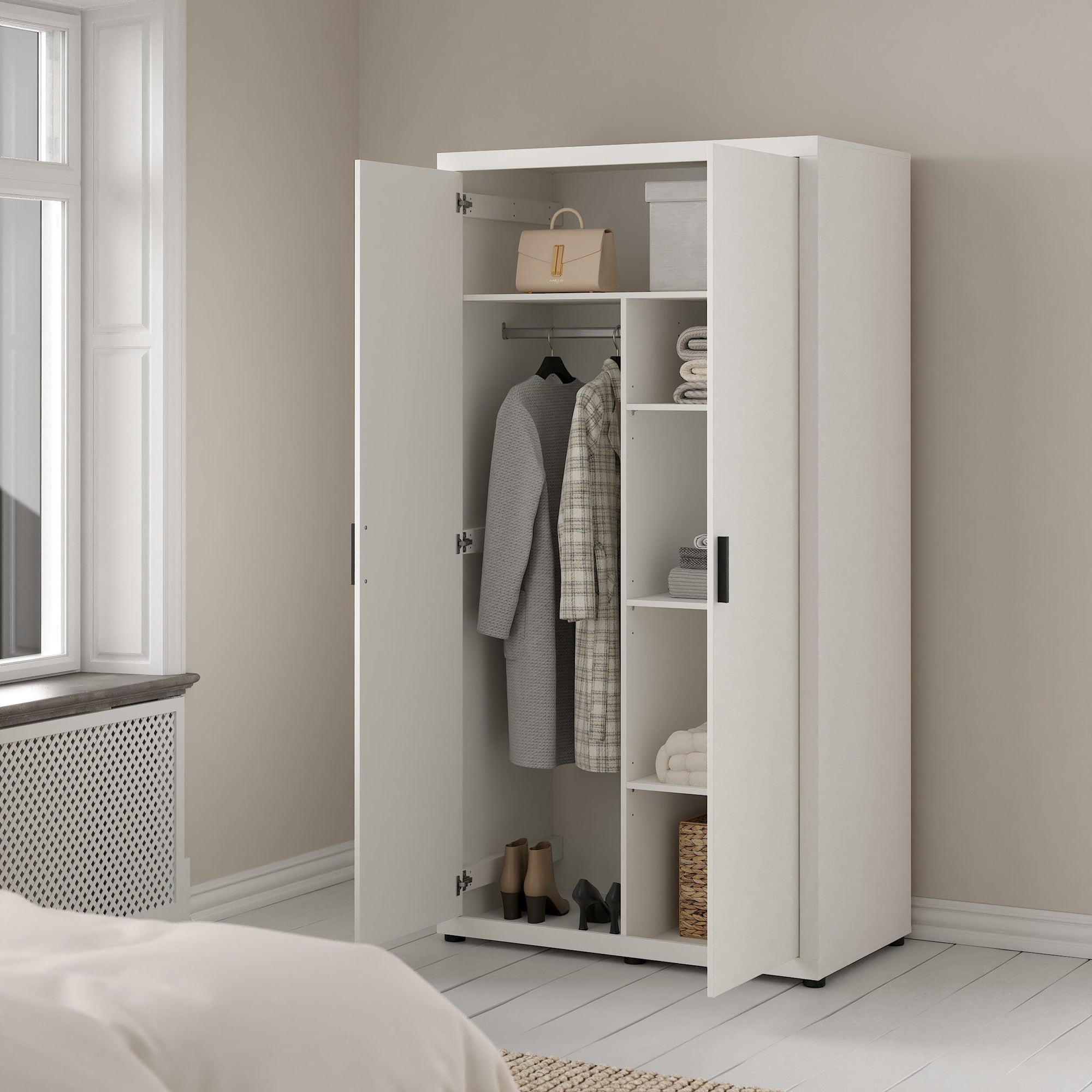 SIGRA | ארון פתיחה עם 2 דלתות בחיפוי מלמין - KUALA