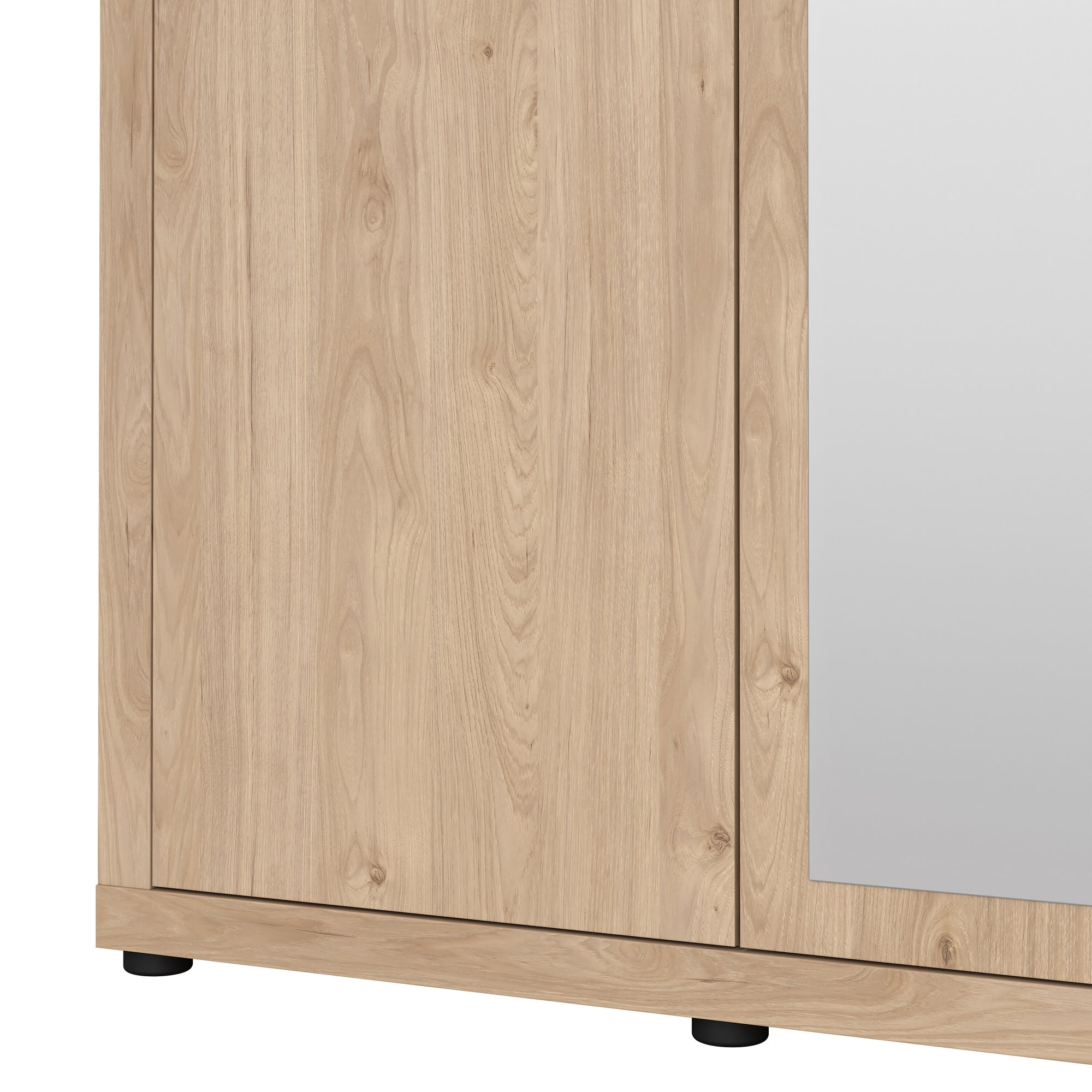 ORNVA | ארון 3 דלתות ו-2 מגירות, בחיפוי מלמין