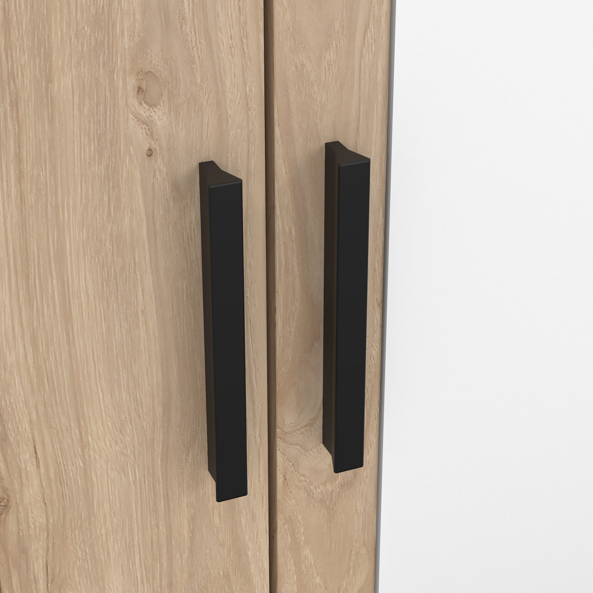 ORNVA | ארון 3 דלתות ו-2 מגירות, בחיפוי מלמין