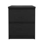 ALFVARD | שידת לילה ממלמין 40/50 ס"מ, עם 2 מגירות - KUALA