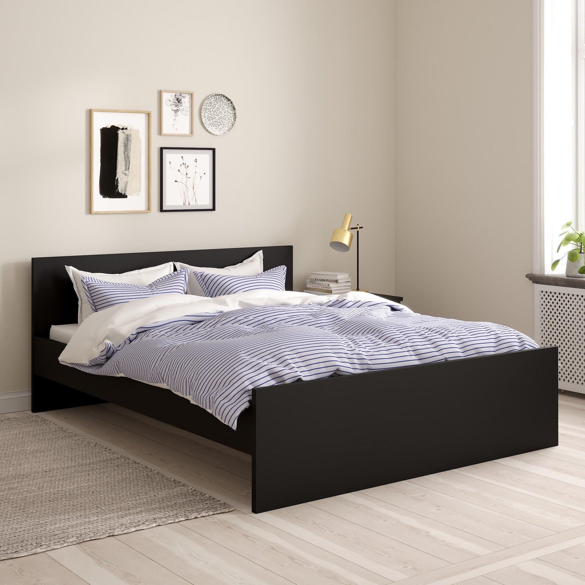 BINO | מיטה מינימליסטית מעץ