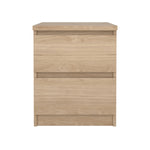 ALFVARD | שידת לילה ממלמין 40/50 ס"מ, עם 2 מגירות