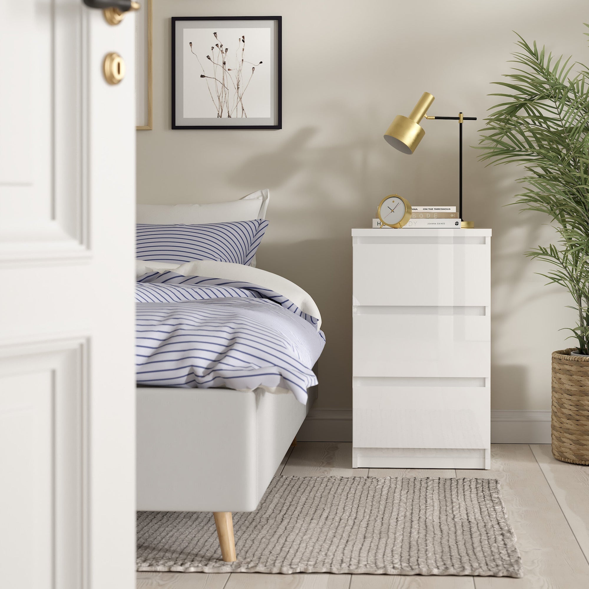 ARNI | שידת אחסון ממלמין, עם 3 מגירות