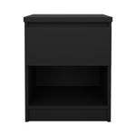 STENLEV | שידת לילה ממלמין 40/40 ס"מ, עם מגירה ומדף פתוח