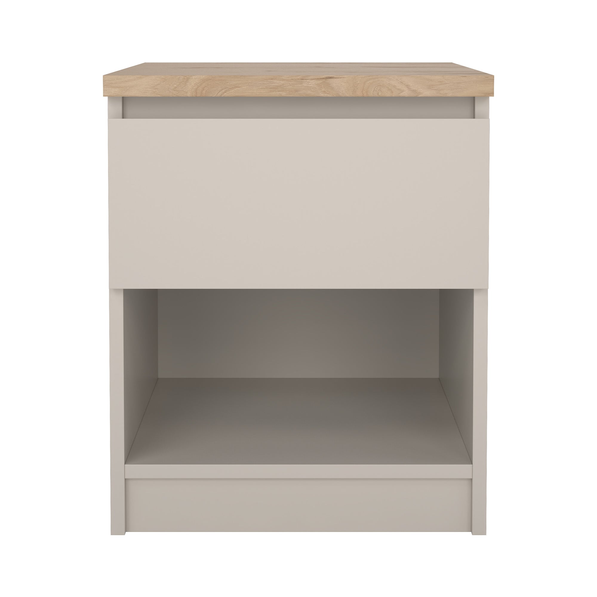 STENLEV | שידת לילה 40/40 ס"מ, עם מגירה ומדף פתוח - KUALA