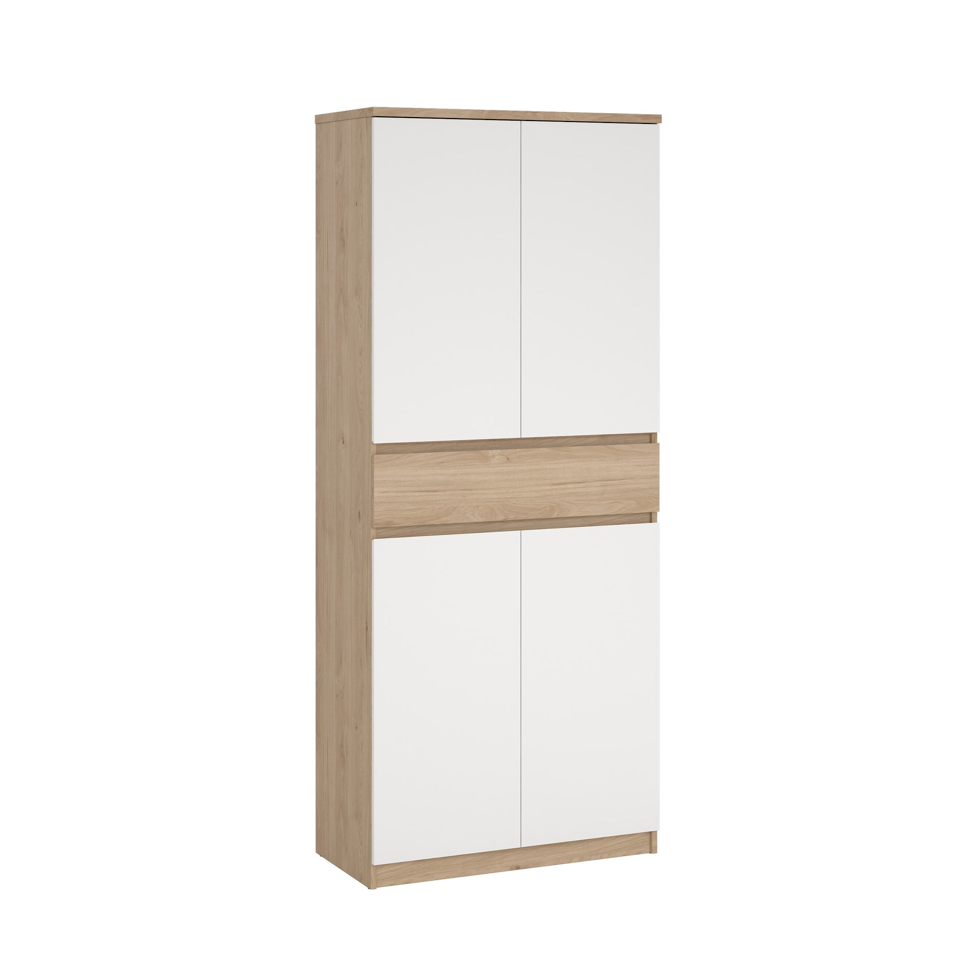 STEYREL | ארון נעליים ממלמין, עם מדפים ומגירה - KUALA