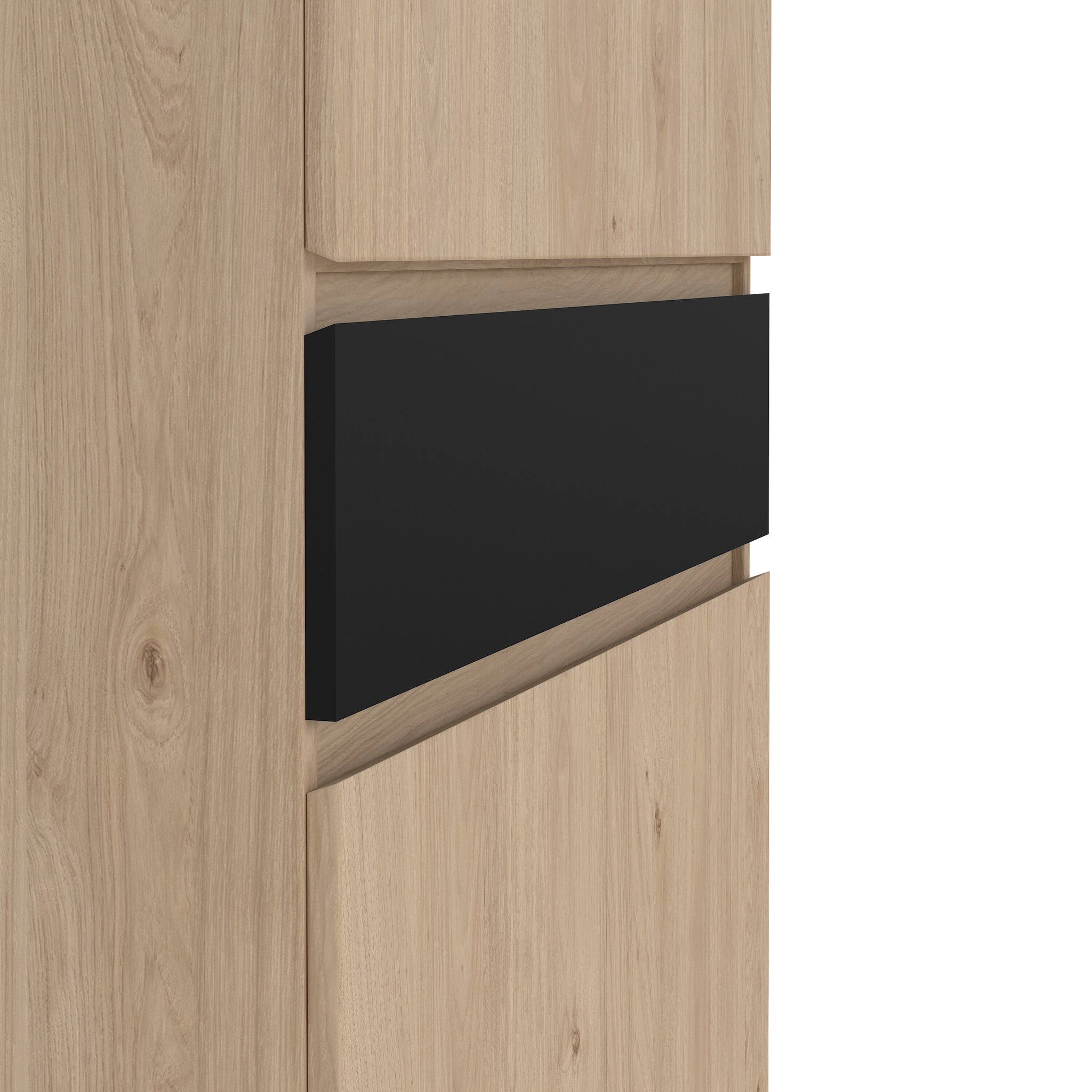 BLOMVOL | ארון נעליים ממלמין, עם מדפים ומגירה