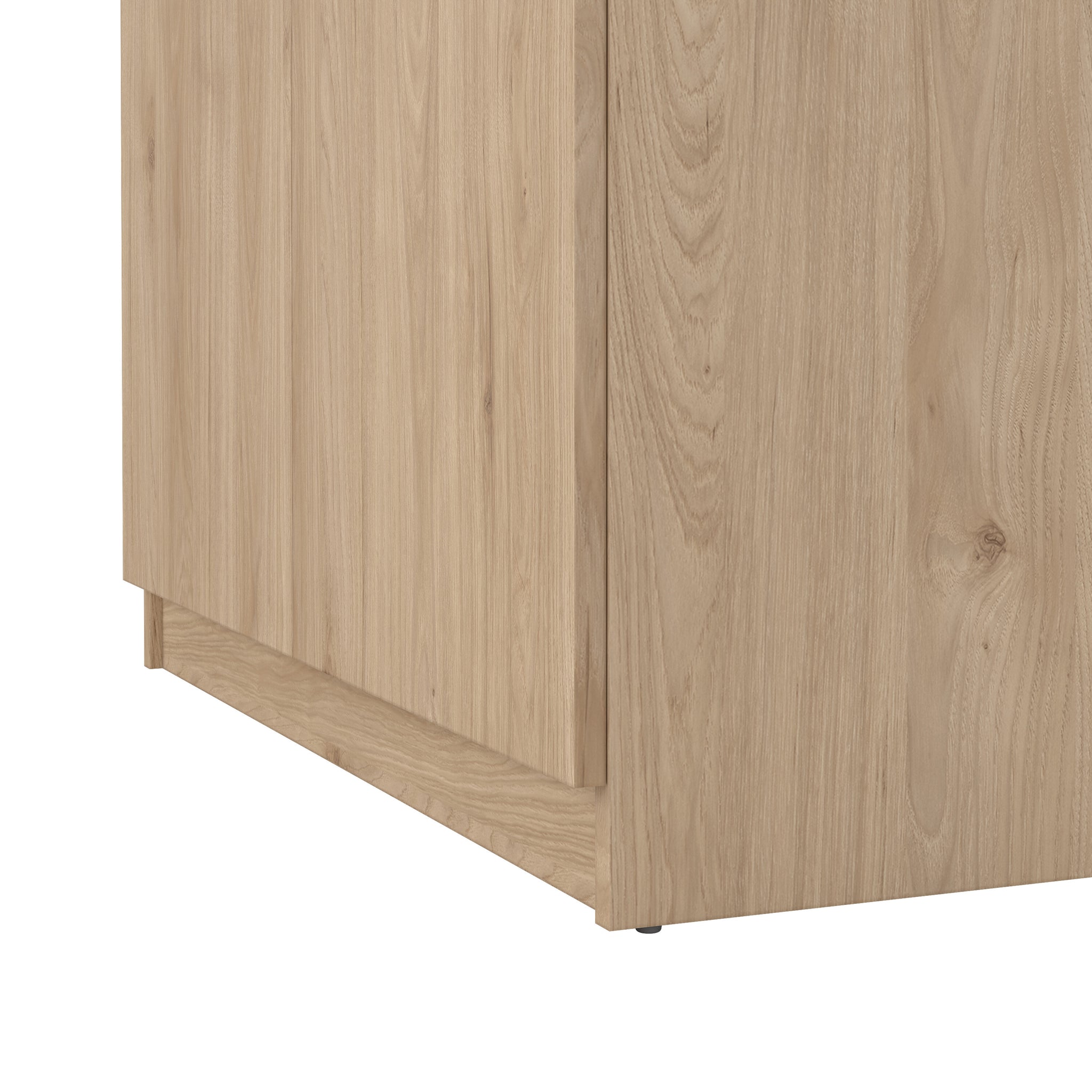 BLOMVOL | ארון נעליים ממלמין, עם מדפים ומגירה