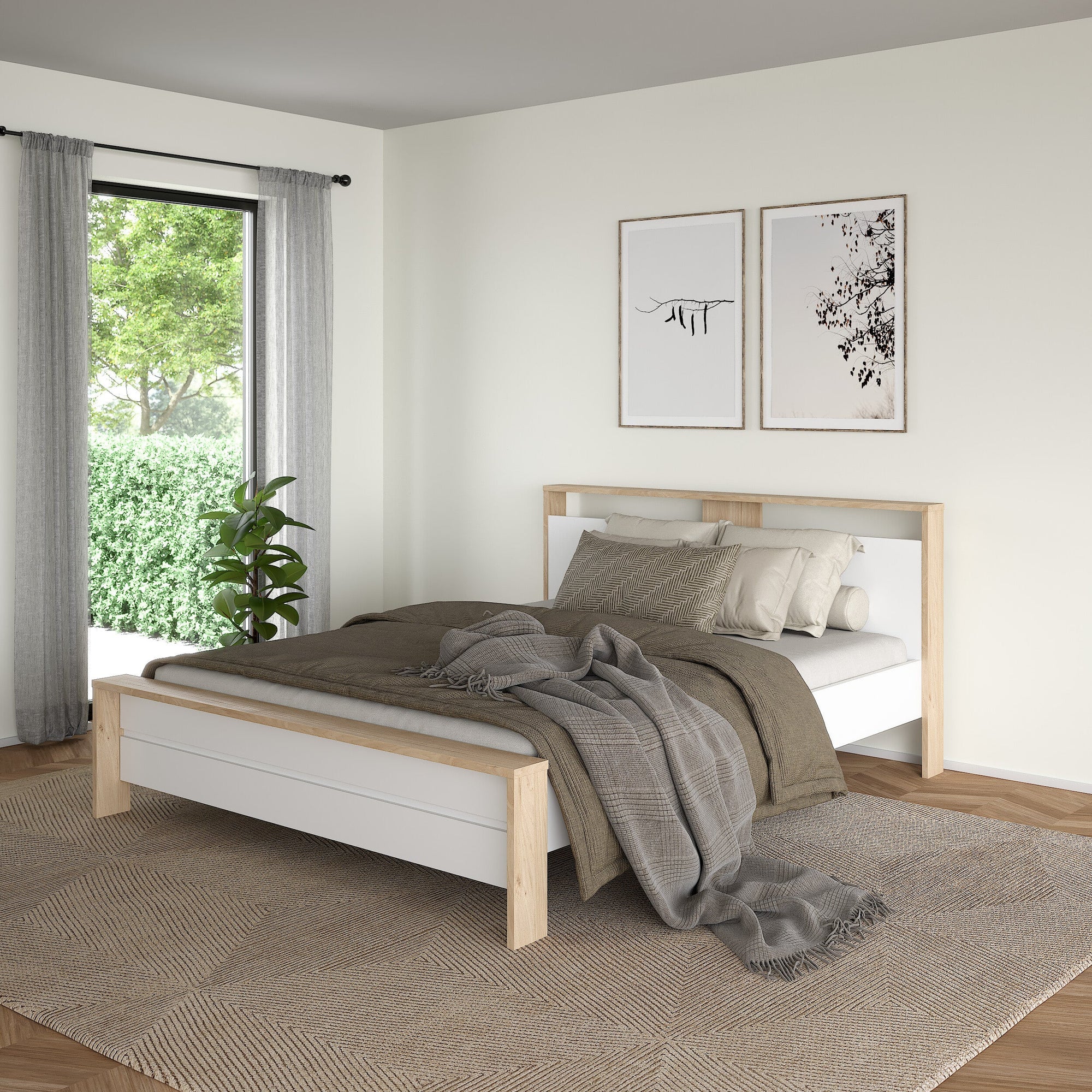 JUPITER | מיטה מינימליסטית מעץ - KUALA