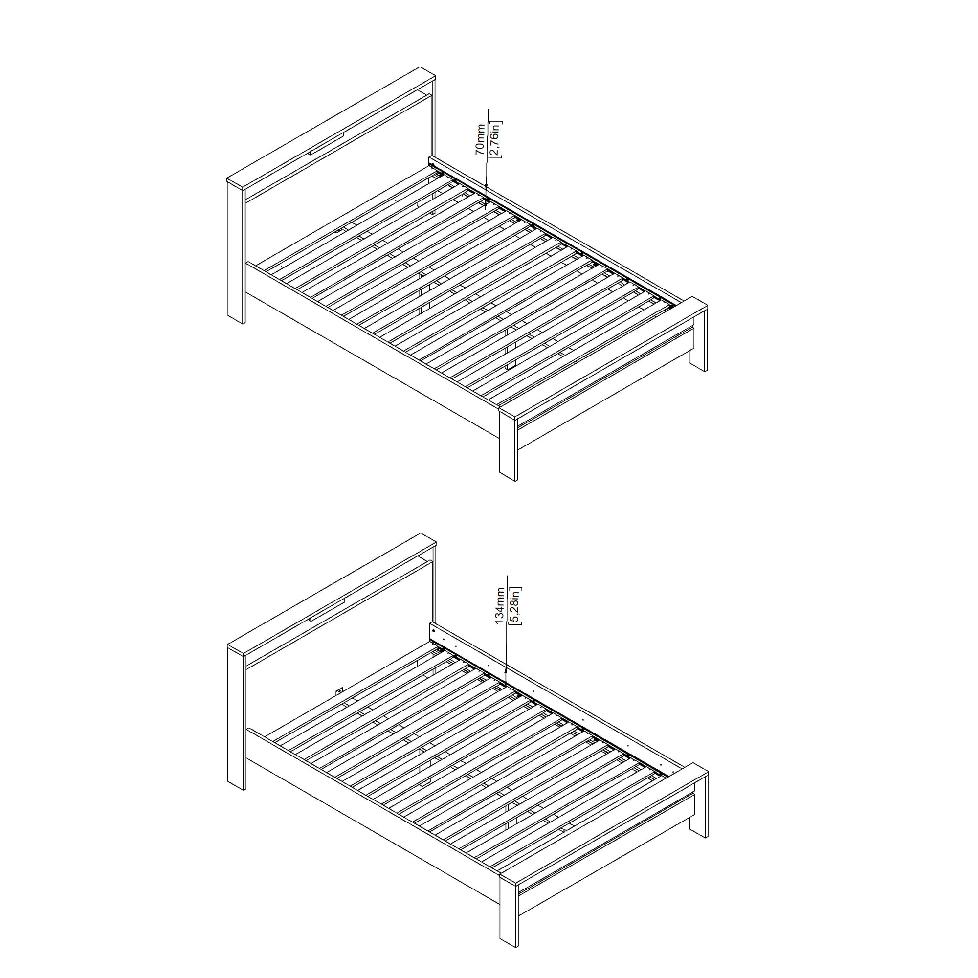 JUPITER | מיטה מינימליסטית מעץ - KUALA