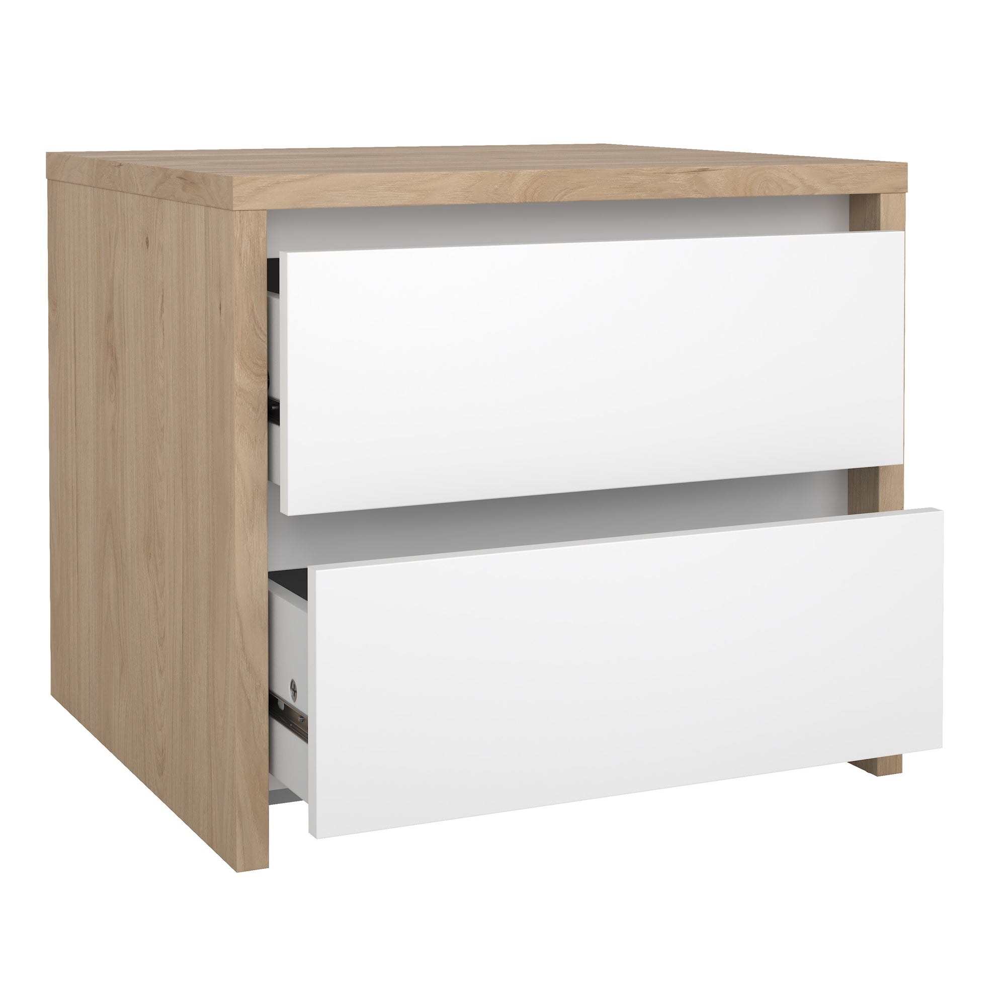 GRID | שידת לילה 51/48 ס"מ, עם 2 מגירות - KUALA