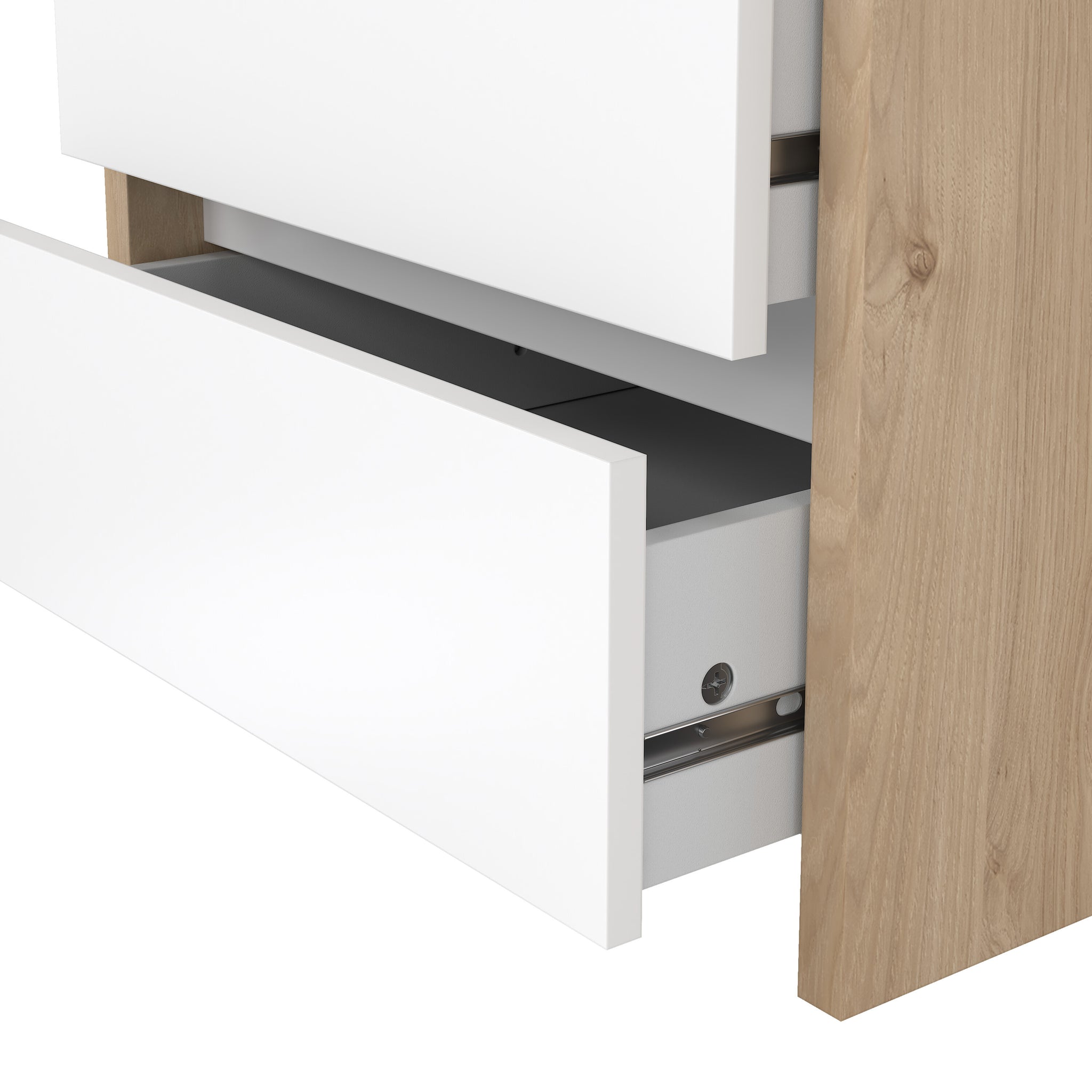 GRID | שידת לילה 51/48 ס"מ, עם 2 מגירות - KUALA