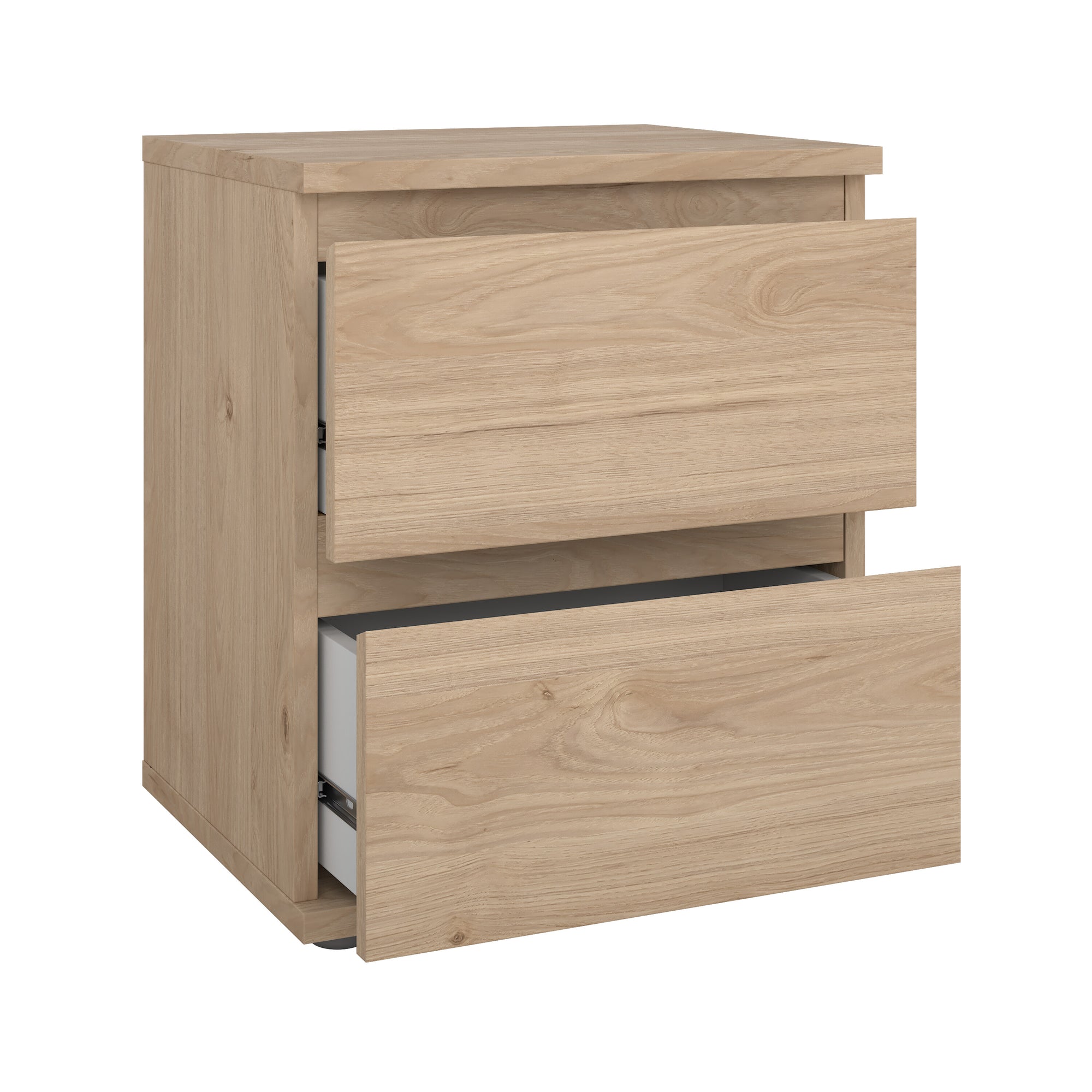 DUSKA | שידת לילה 40/34 ס"מ, עם 2 מגירות - KUALA